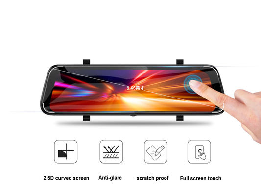 IP57 Waterproof Car DVR Camera Mirror Monitor 1080P HD
