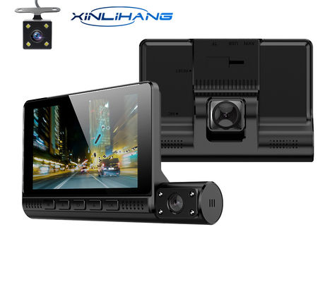 AVI Mini 3 Lens Car DVR Dash Cam Recorder HD 4 Inch GC2053 Sensor