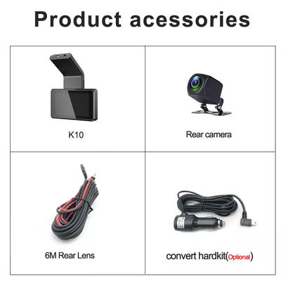 GC2053 4k WiFi Car GPS Dashboard Camera Dash Cam Looping Recorder