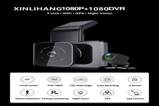 3Inch RGB USB Car Camcorder FHD 1080P IPS Screen Auto DVR Dashcam