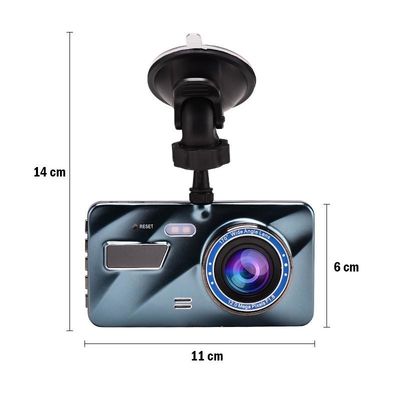 24 Hour Front Rear WDR Blackbox DVR Dash Cam Automatically