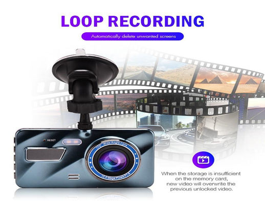 WDR Car Camcorder FHD 1080P Stream Media Mirror Dash Cam Night Version 128gb