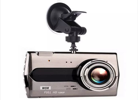 1080P 4Inch Front And Rear Dual Lens Vehicle Dash Camera For Inside Car