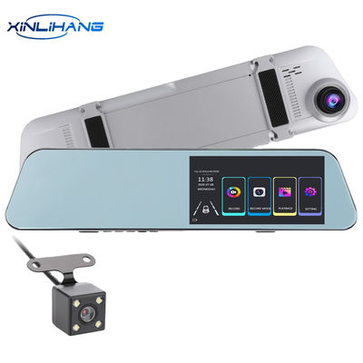 4.5inch 1080p 12MP Reversing Dual View Dash Cam With Interior Camera