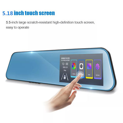 4.5inch 1080p 12MP Reversing Dual View Dash Cam With Interior Camera