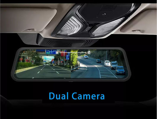 32GB 10 Inch Vehicle Blackbox DVR Dash Cam FHD 1080p Stream Media
