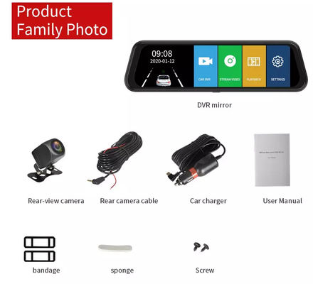 Portable Stream Media Wireless Carplay Android IPS Touch Screen 10 Inch