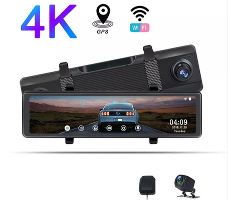 Personalised WDR WIFI Stream Media Automotive Dash Cam With Speed Camera 4K DVR