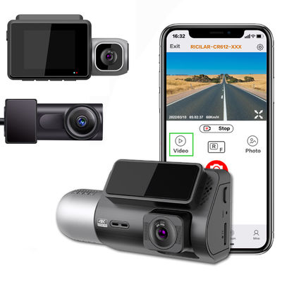 4K IPS Display Sony Vision Board Dash Cam With Cabin Camera 3Channel