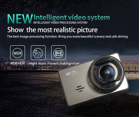 XINLIHANG 3inch Hd WIFI Security 4K GPS Dash Cam Cameras For Cars Dual Lens