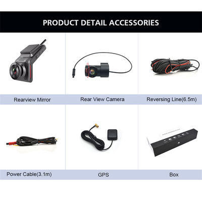 ODM 1080P Hd Rear View Mirror Recorder Blackbox Car Camera 4G