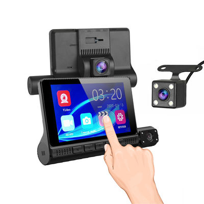 4Inch Touchscreen Wireless Dashboard Camera Dashboard DVR System GSensor Motion Detection