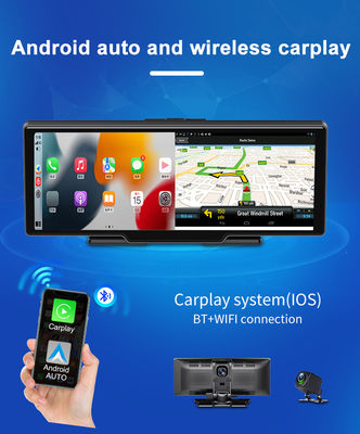 1440P 10.26 Inch Portable Touch Carplay Dashboard 2.5K Video Loop Recording