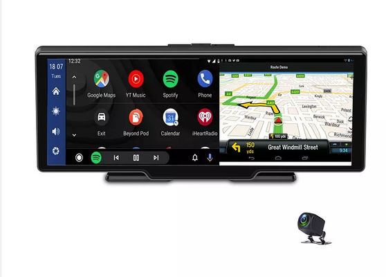 10&quot; AHD1080P Rearview Wifi Car Play Dashboard Media Player GPS Navigation