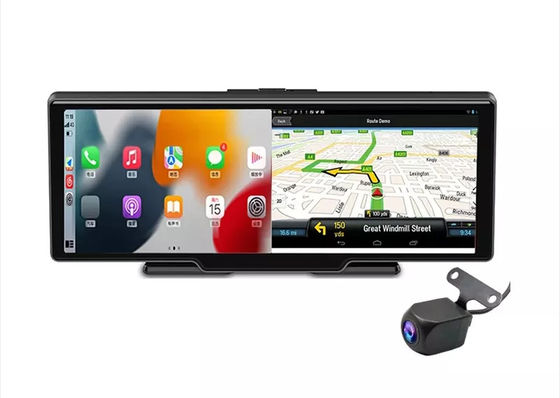 Dual Lens HD1080P Android Mp5 Carplay Dvd Player 10in Touch Screen 2.5K