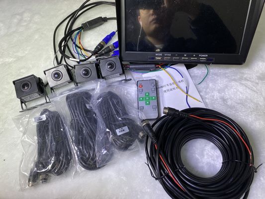 10inch Truck Dashboard Mounted Dash Cam 128G Automotive DVR Camera System 9V-36V