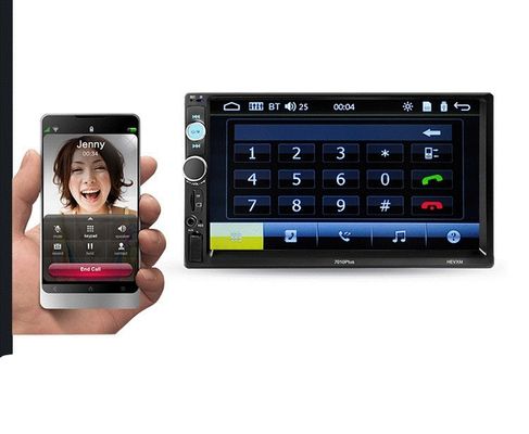 Universal Motion Activated Dashcam Navigator 7.0 Inch Ips Screen Car DVR FM DVD Player