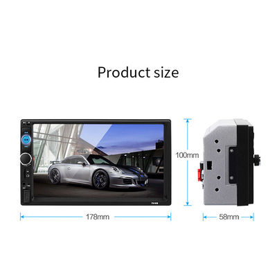 Universal Motion Activated Dashcam Navigator 7.0 Inch Ips Screen Car DVR FM DVD Player