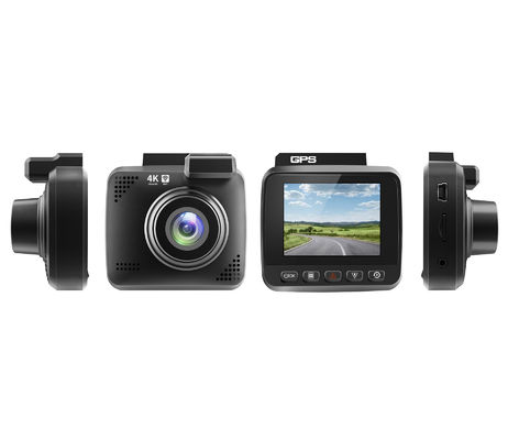 70mi Dash Cam Dual Lens 4K UHD Recording Car Camera DVR Night Vision WDR Built-In GPS Wi-Fi G-Sensor Motion Detection